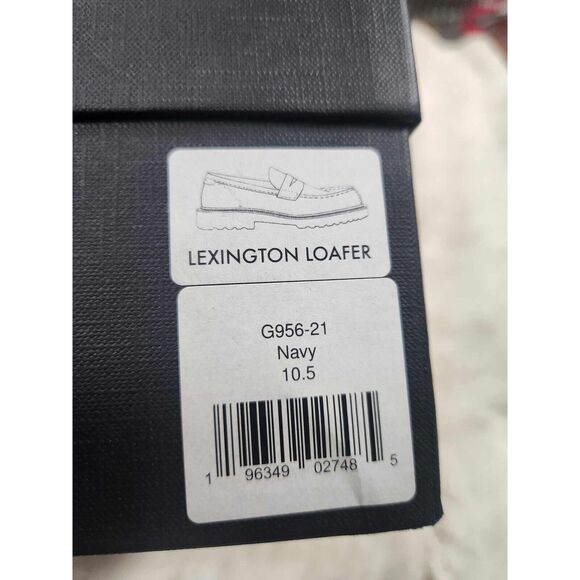 The Goodman Brand Men’s Navy Lexington Suede loafer Size 10.5 - Picture 8 of 10